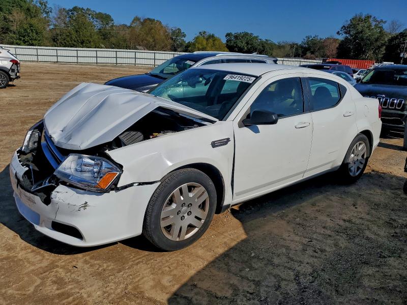 DODGE AVENGER SE 2014 with VIN 1C3CDZAB9EN200282 - Photo from auction