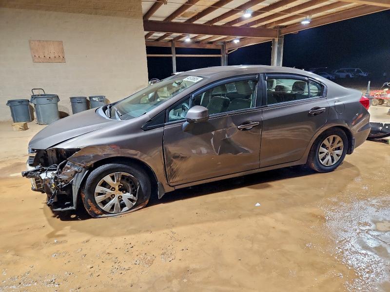HONDA CIVIC LX 2012 with VIN 19XFB2F5XCE098582 - Photo from auction