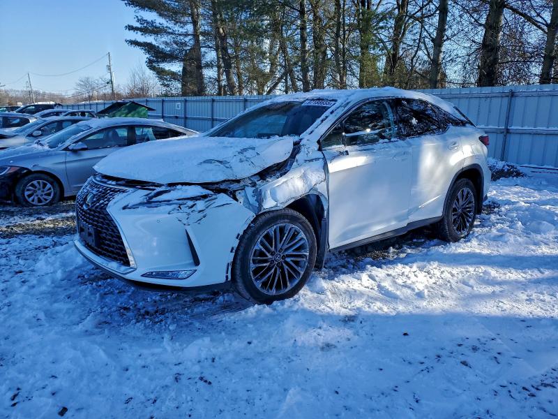 LEXUS RX 350 2022 with VIN 2T2HZMDA9NC324589 - Photo from auction