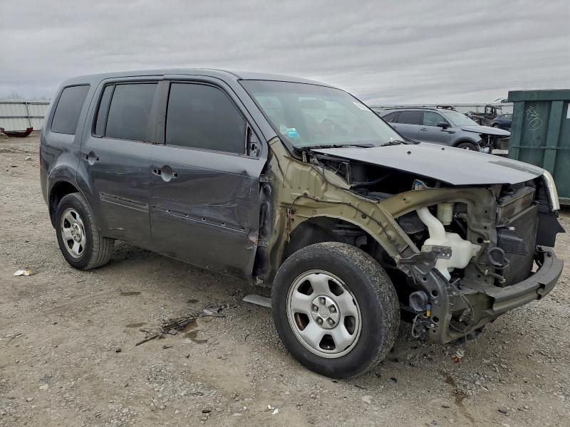 Photo 4 from auction – 2012 HONDA PILOT LX with VIN 5FNYF3H27CB016887