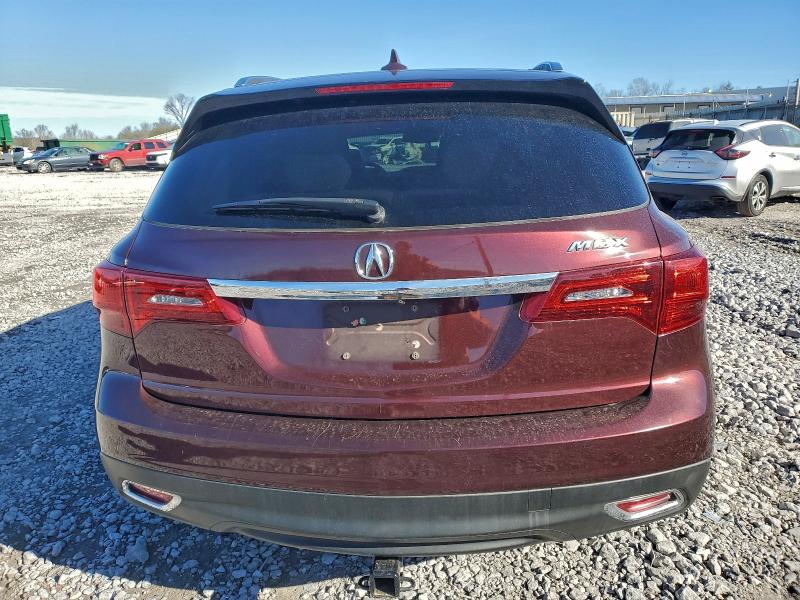 Photo 6 from auction – 2014 ACURA MDX TECHNO with VIN 5FRYD3H45EB007632