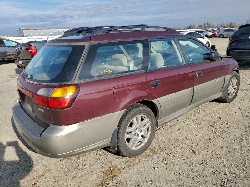 Photo 3 from auction – 2000 SUBARU LEGACY OUT with VIN 4S3BH665XY7625449