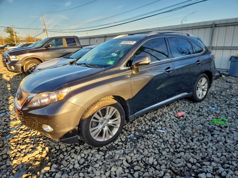 LEXUS RX 450H 2010 with VIN JTJBC1BA9A2029477 - Photo from auction