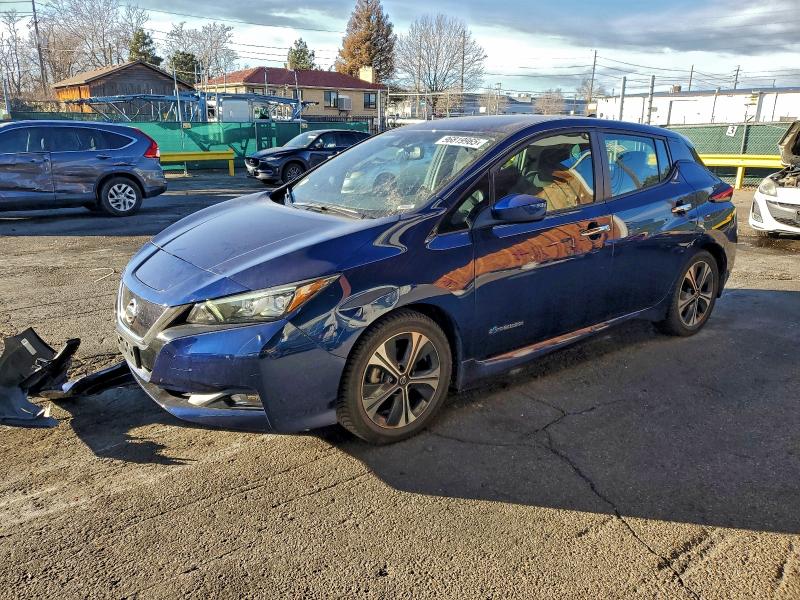 NISSAN LEAF S 2019 with VIN 1N4AZ1CP9KC317601 - Photo from auction