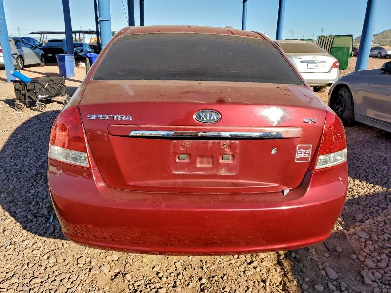 Photo 6 from auction – 2007 KIA SPECTRA EX with VIN KNAFE122575453735