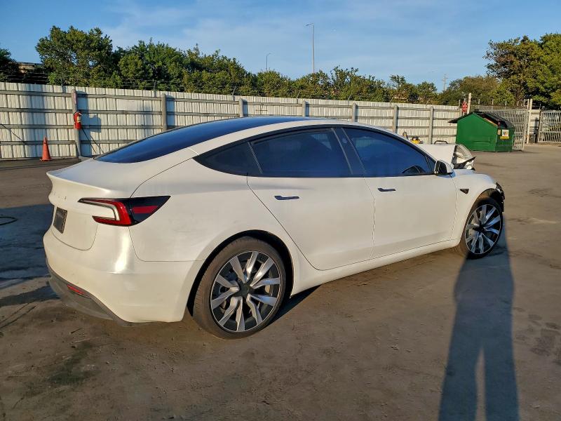 Photo 3 from auction – 2025 TESLA MODEL 3 with VIN 5YJ3E1EA4SF971108