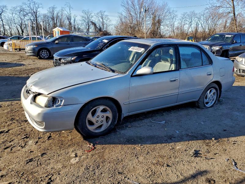 TOYOTA COROLLA CE 2001 with VIN 2T1BR12EX1C414827 - Photo from auction