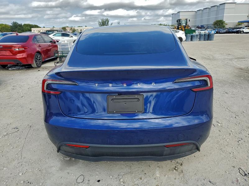Photo 6 from auction – 2025 TESLA MODEL 3 with VIN 5YJ3E1EA6SF996978