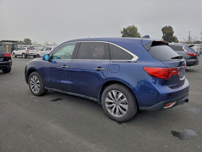 Photo 2 from auction – 2014 ACURA MDX TECHNO with VIN 5FRYD4H49EB043233