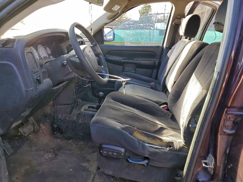 Photo 7 from auction – 2005 DODGE RAM 1500 S with VIN 1D7HU18D75S108475
