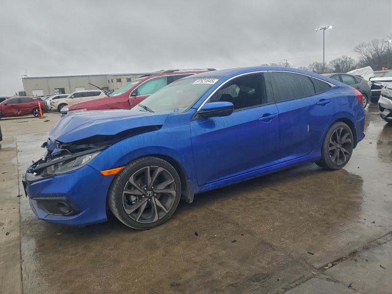 HONDA CIVIC 2021 with VIN 2HGFC2F80MH518607 - Photo from auction