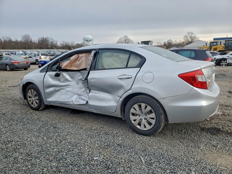 Photo 2 from auction – 2012 HONDA CIVIC LX with VIN 2HGFB2F59CH538510