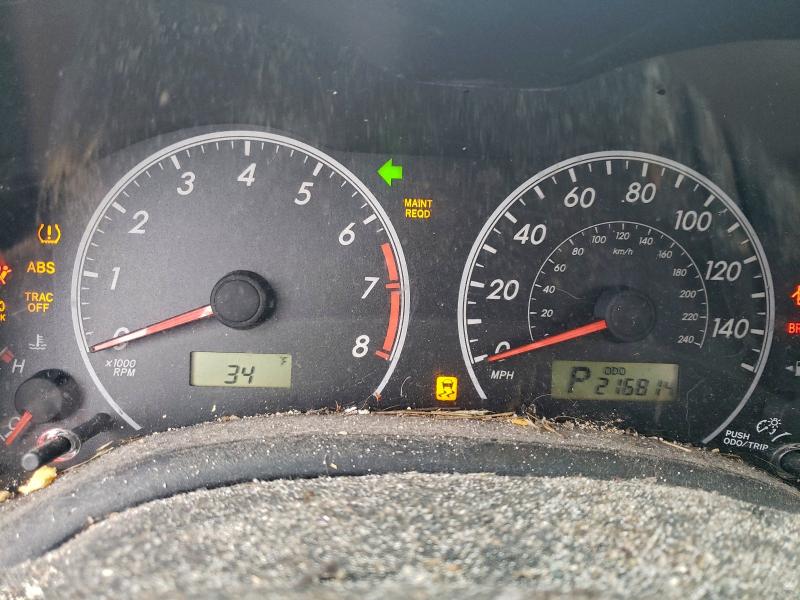 Photo 9 from auction – 2013 TOYOTA COROLLA BA with VIN 2T1BU4EE2DC071267