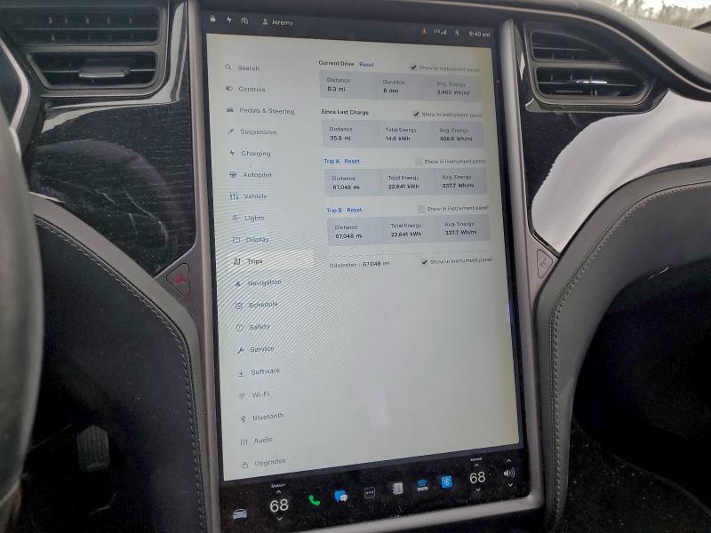 Photo 9 from auction – 2018 TESLA MODEL S with VIN 5YJSA1E2XJF286173