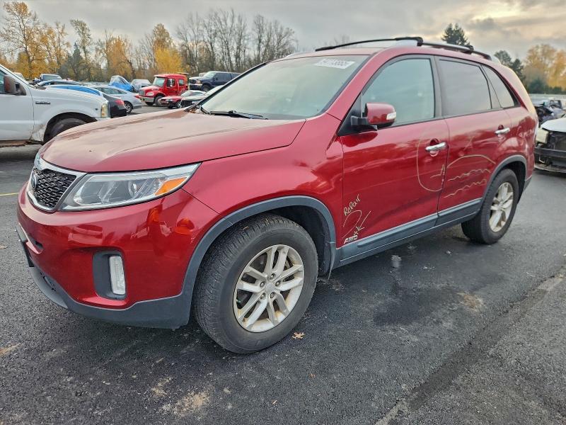 KIA SORENTO LX 2014 with VIN 5XYKTDA63EG529972 - Photo from auction
