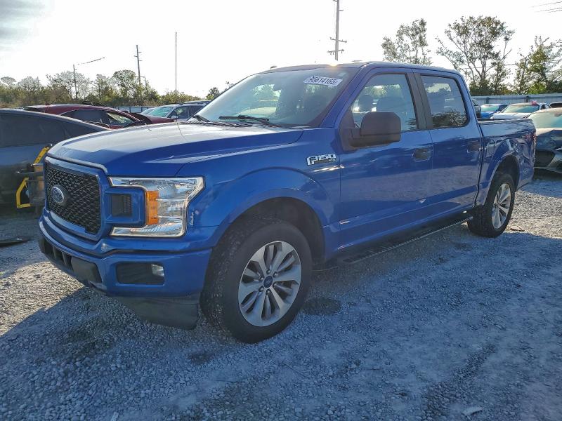 FORD F150 SUPER 2018 with VIN 1FTEW1CP7JKD41257 - Photo from auction