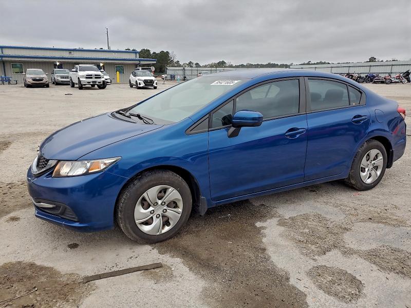 HONDA CIVIC LX 2014 with VIN 2HGFB2F5XEH514140 - Photo from auction