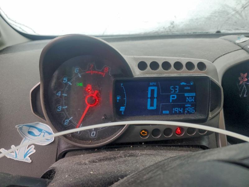 Photo 9 from auction – 2012 CHEVROLET SONIC LT with VIN 1G1JC5SH4C4149660