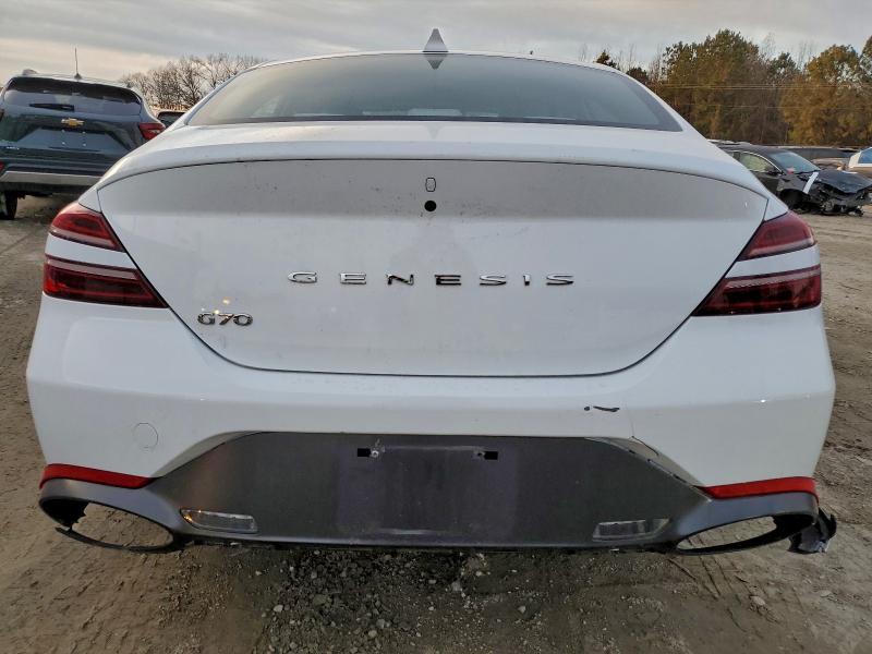 Photo 6 from auction – 2025 GENESIS G70 BASE with VIN KMTG34SC7SU151869