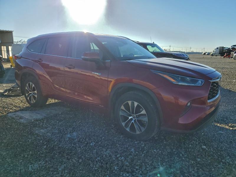 Photo 4 from auction – 2021 TOYOTA HIGHLANDER with VIN 5TDHBRCH7MS061948