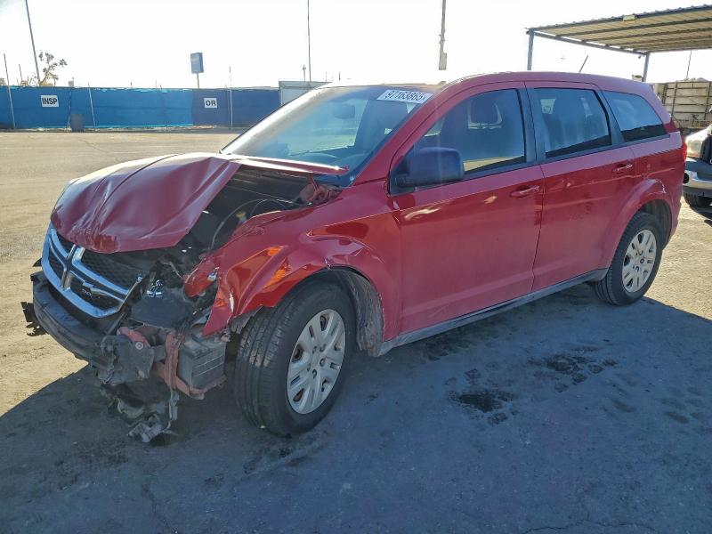 DODGE JOURNEY SE 2015 with VIN 3C4PDCABXFT529391 - Photo from auction