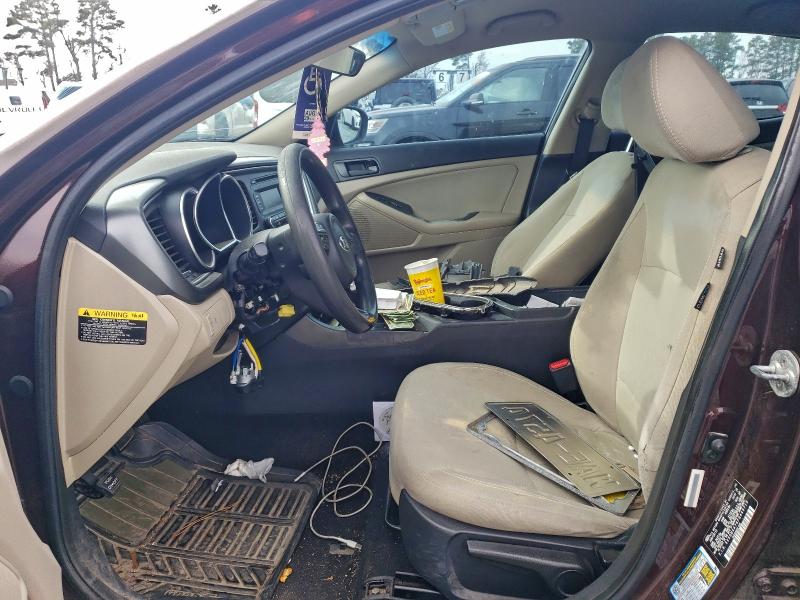 Photo 7 from auction – 2015 KIA OPTIMA with VIN 5XXGM4A74FG449713