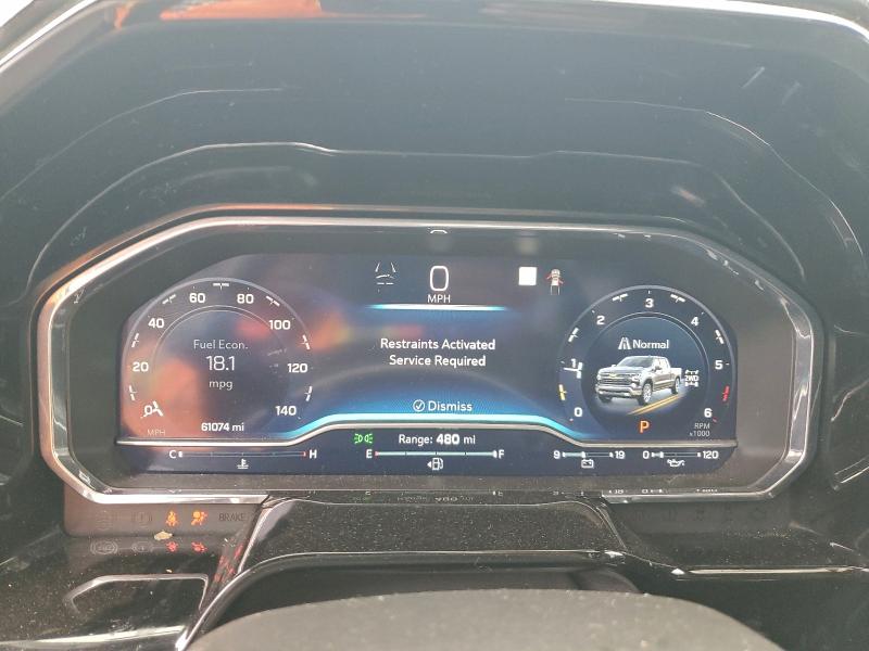 Photo 9 from auction – 2022 CHEVROLET SILVERADO with VIN 3GCUDGETXNG508755