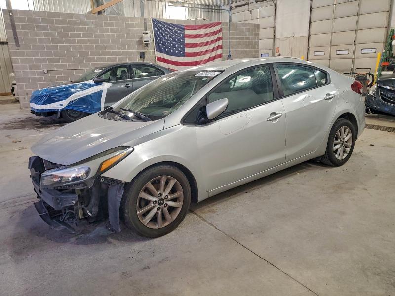 KIA FORTE LX 2017 with VIN 3KPFL4A71HE009166 - Photo from auction