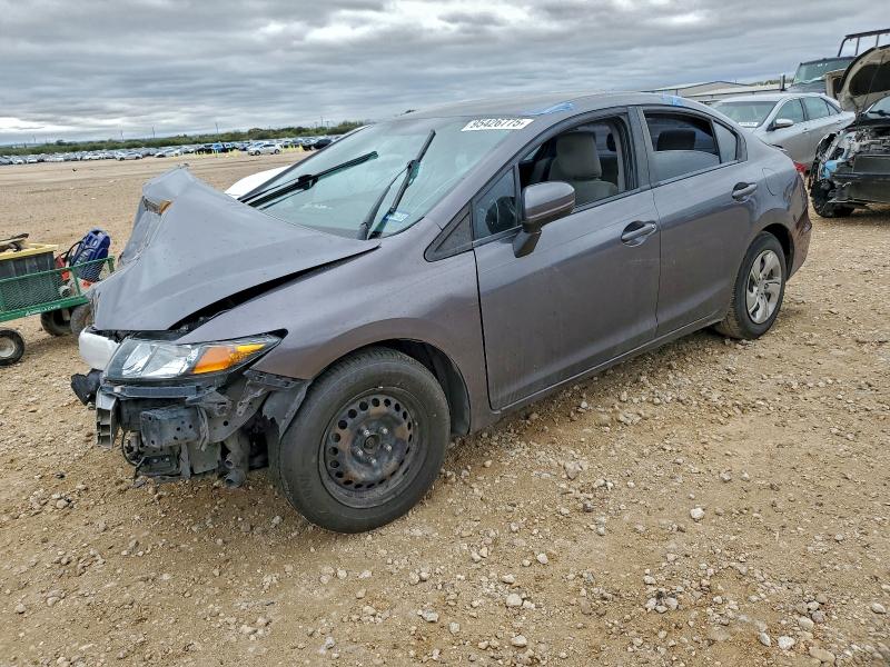 Photo 1 from auction – 2014 HONDA CIVIC LX with VIN 19XFB2F57EE066305