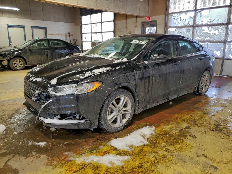 FORD FUSION SE 2018 with VIN 3FA6P0HD9JR230656 - Photo from auction