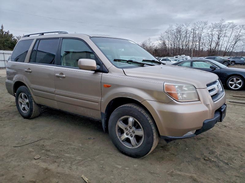 Photo 4 from auction – 2007 HONDA PILOT EXL with VIN 5FNYF28647B005607