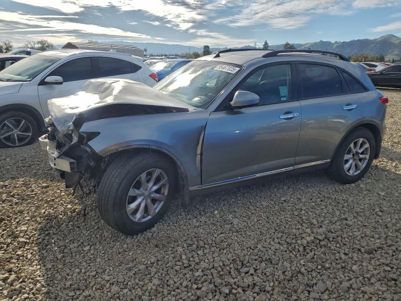INFINITI FX35 2006 with VIN JNRAS08WX6X203002 - Photo from auction
