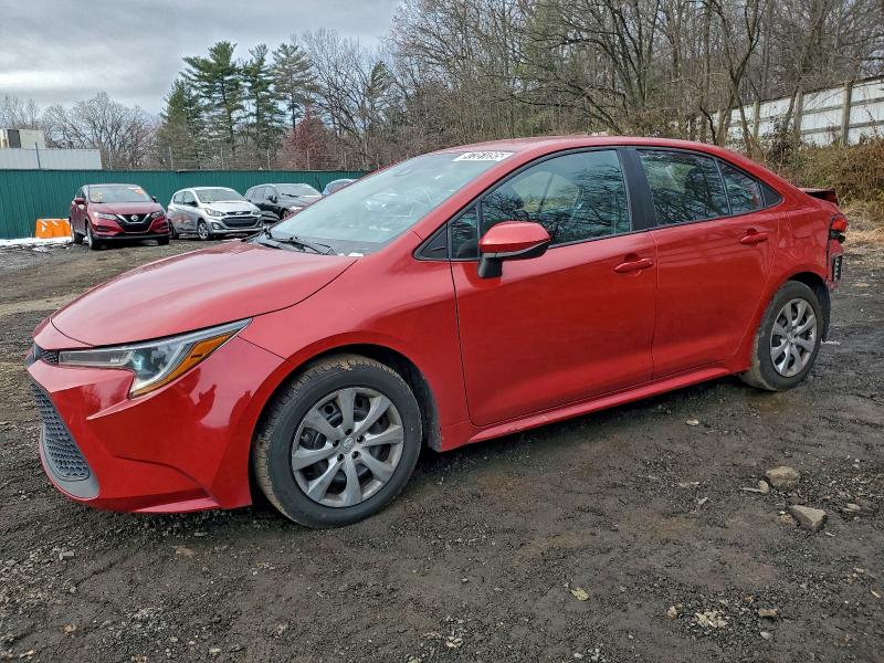 TOYOTA COROLLA LE 2021 with VIN 5YFEPMAE0MP243063 - Photo from auction