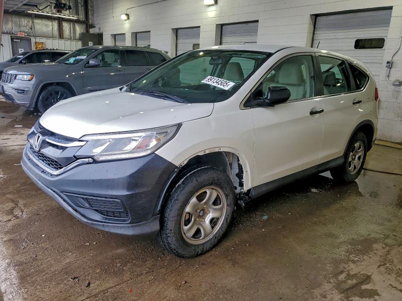 HONDA CR-V LX 2015 with VIN 5J6RM4H32FL089556 - Photo from auction