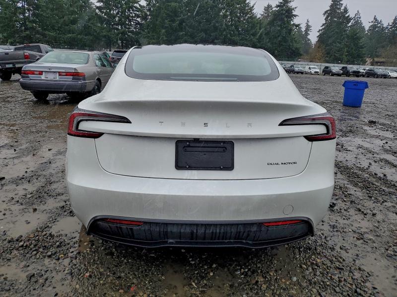 Photo 6 from auction – 2025 TESLA MODEL 3 with VIN 5YJ3E1EB9SF980203