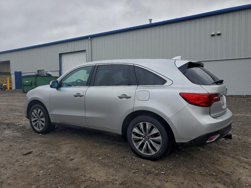 Photo 2 from auction – 2014 ACURA MDX TECHNO with VIN 5FRYD4H47EB031257