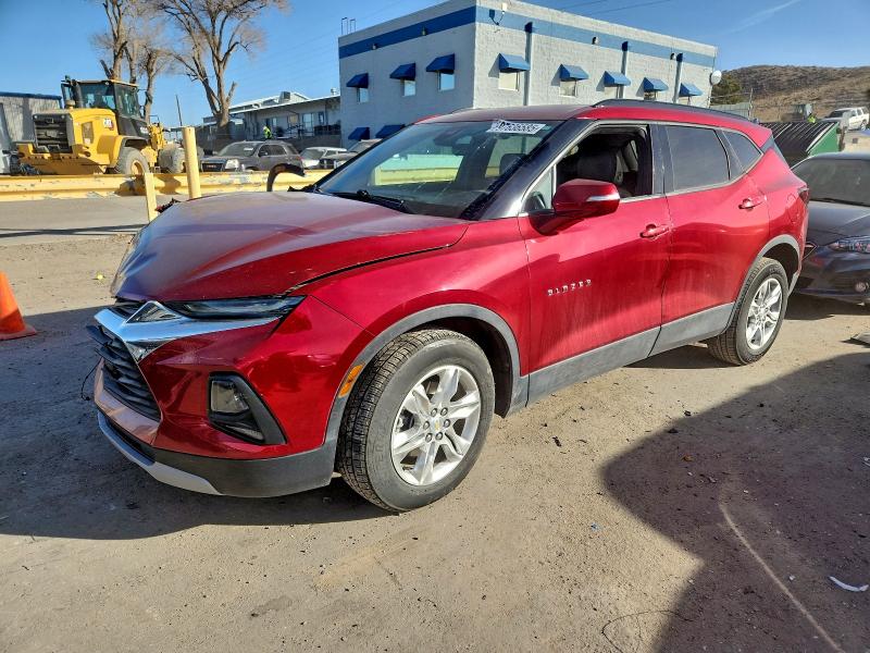 Photo 1 from auction – 2021 CHEVROLET BLAZER with VIN 3GNKBJRSXMS560367