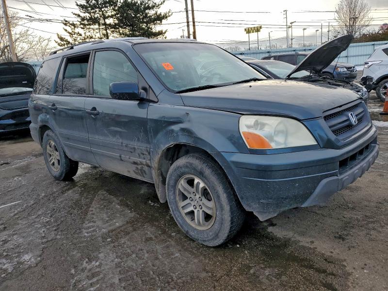Photo 4 from auction – 2005 HONDA PILOT EXL with VIN 5FNYF18515B049613
