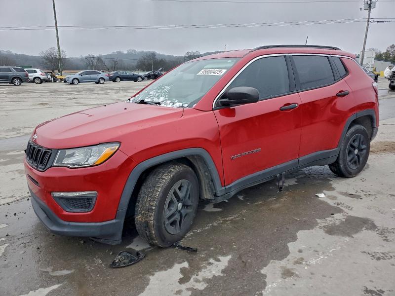 JEEP COMPASS SP 2019 with VIN 3C4NJCAB5KT613158 - Photo from auction