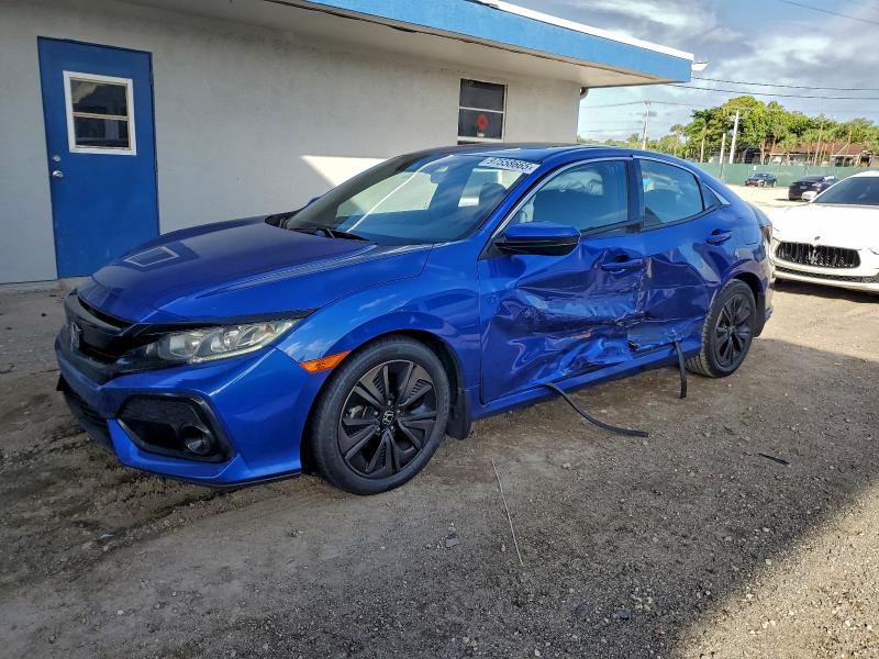 HONDA CIVIC EX 2019 with VIN SHHFK7H66KU226830 - Photo from auction