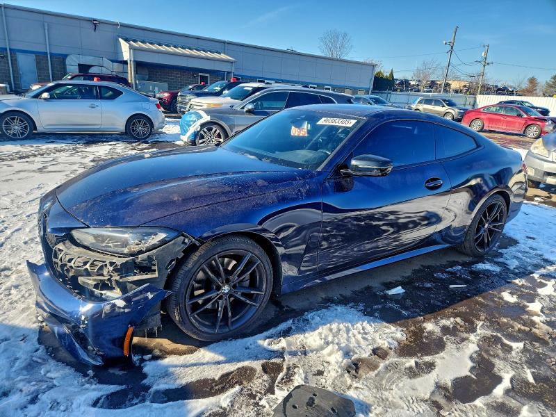 BMW 430XI 2022 with VIN WBA73AP09NCJ68109 - Photo from auction