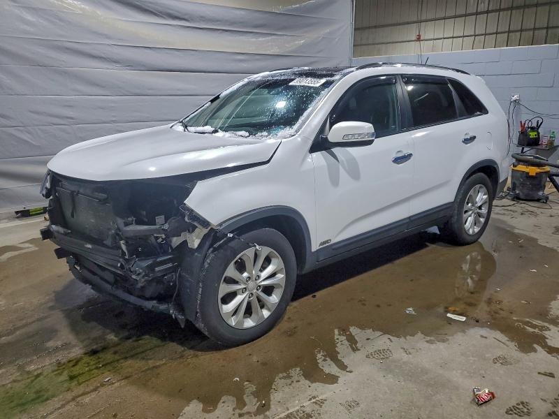 KIA SORENTO EX 2014 with VIN 5XYKUDA70EG492742 - Photo from auction