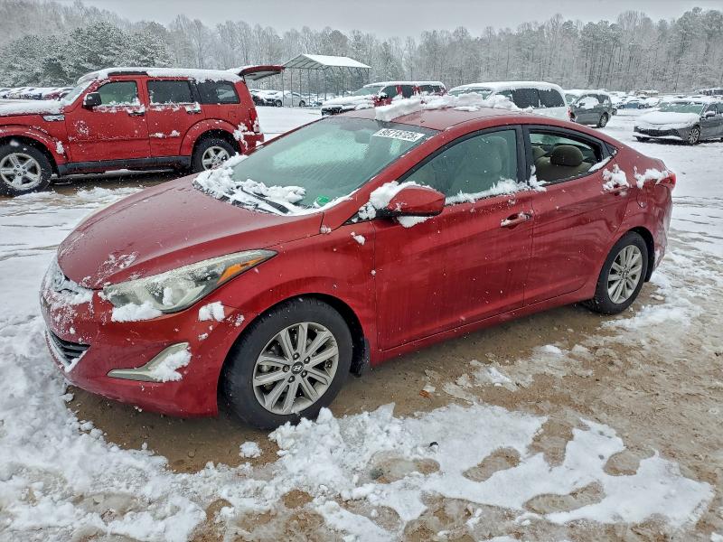 HYUNDAI ELENTRA 2014 with VIN 5NPDH4AE7EH474887 - Photo from auction