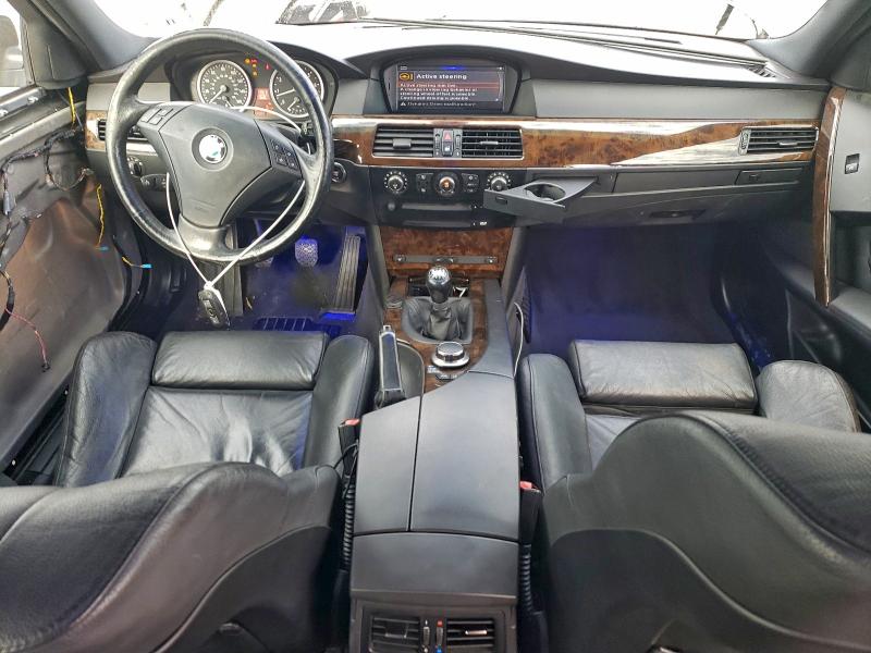 Photo 8 from auction – 2006 BMW 530 with VIN WBANE735X6B996537