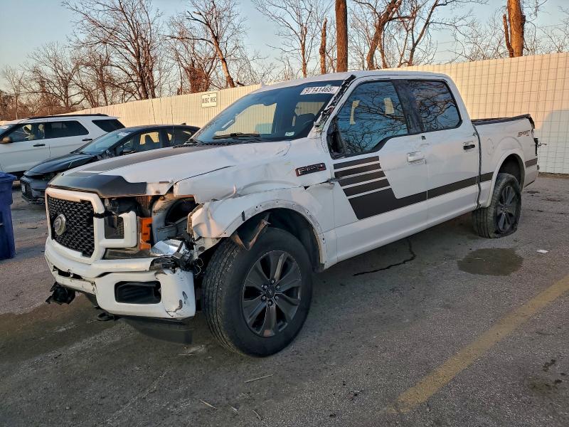 FORD F150 SUPER 2018 with VIN 1FTEW1E55JFA49658 - Photo from auction