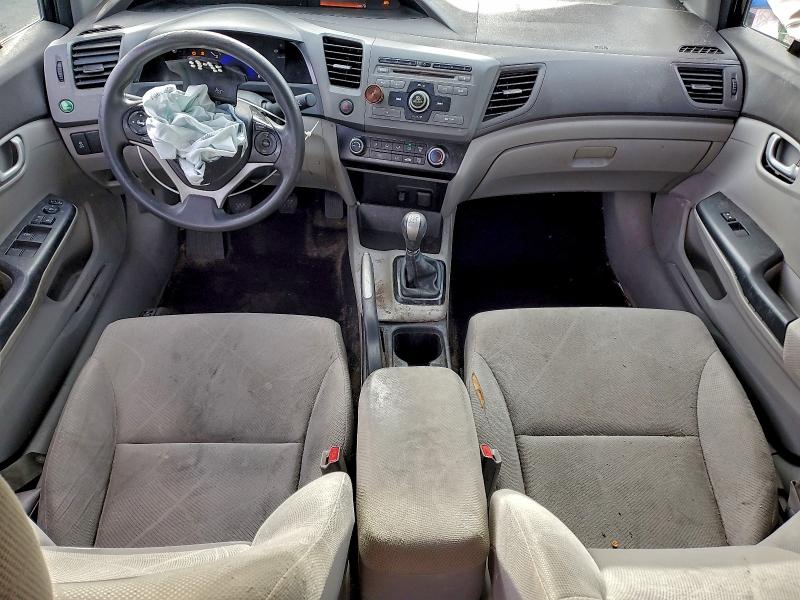 Photo 8 from auction – 2012 HONDA CIVIC LX with VIN 2HGFB2E59CH503385