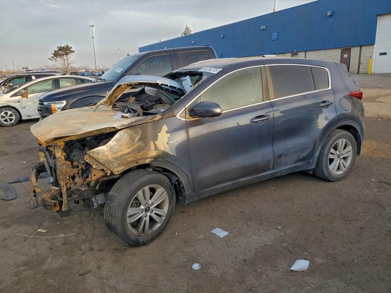 KIA SPORTAGE L 2017 with VIN KNDPMCAC8H7288530 - Photo from auction