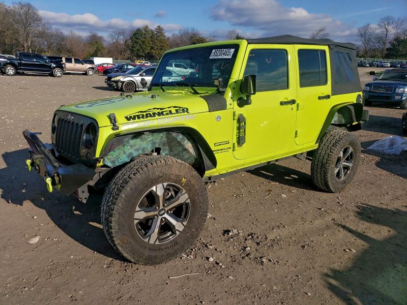 Photo 1 from auction – 2016 JEEP WRANGLER U with VIN 1C4BJWDG6GL267958