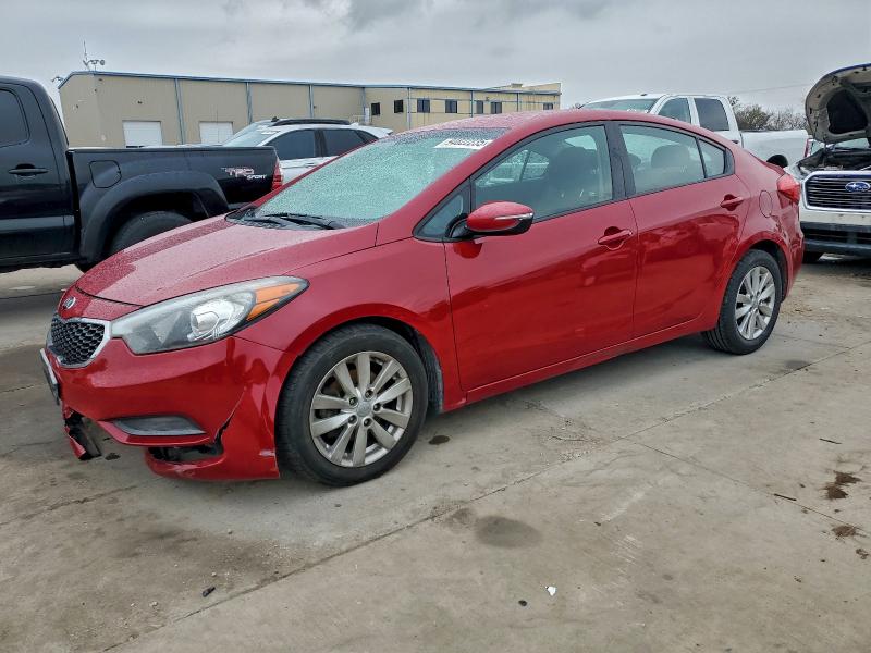 KIA FORTE LX 2015 with VIN KNAFX4A66F5382012 - Photo from auction