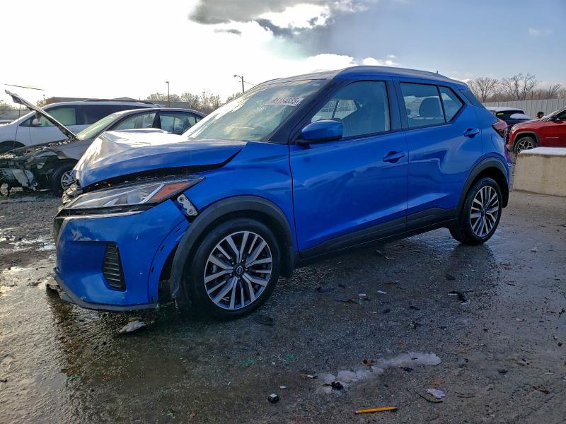 NISSAN KICKS SV 2022 with VIN 3N1CP5CV5NL487528 - Photo from auction